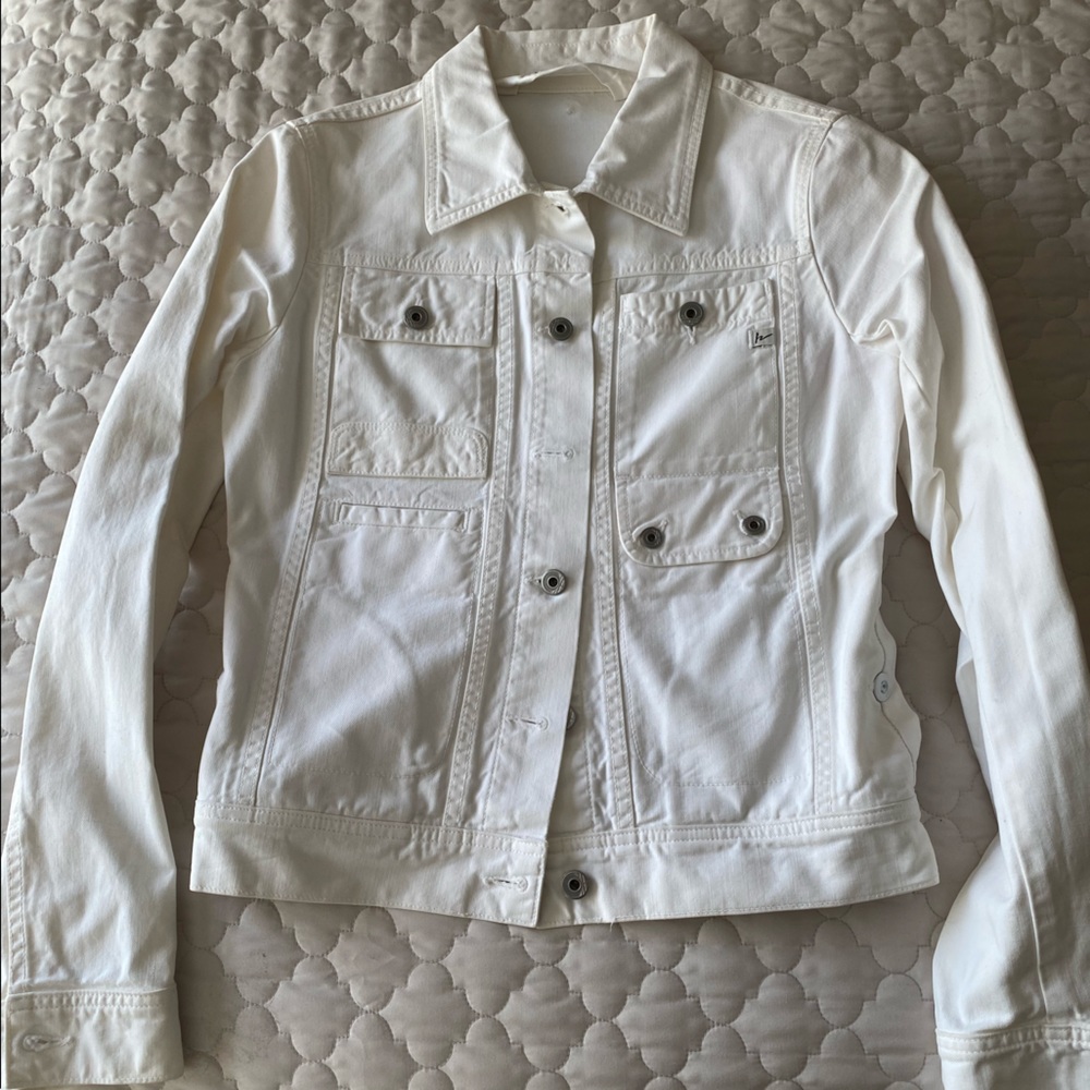 Citizens of Humanity White Jeans Jacket